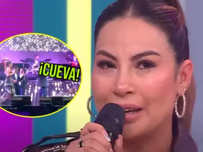Pamela Lpez LLORA EN VIVO tras crticas del pblico por no saber animar shows