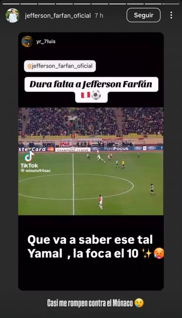 Jefferson Farfn historia