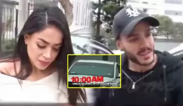 Onelia Molina es captada pasando la noche en casa de Mario Irivarren