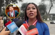 Dayanita se muestra agradecida con congresista Guido Bellido: "Disponible para ser tu primera dama"