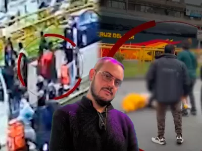 Difunden video del hombre que rob a Furrey tras su accidente.