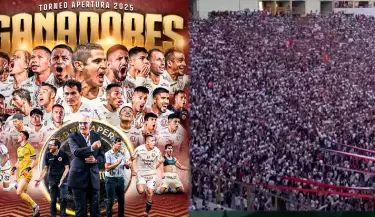Universitario de Deportes es campen del Torneo Apertura 2025.