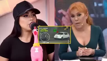 Magaly Medina critica a Onelia por su versin tras ser captada en casa de Mario.