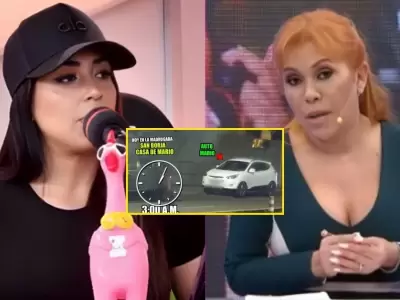Magaly Medina critica a Onelia por su versin tras ser captada en casa de Mario.