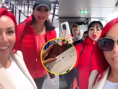 Deysi Araujo y Susy Daz viajan a Europa
