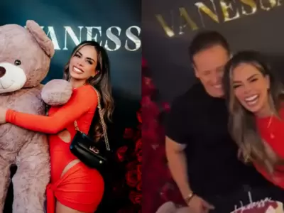 Vanessa Lpez celebra su cumpleaos con nuevo galn