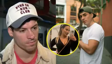 Patricio Parodi se hace el loco por beso de Pamela Lpez y Piero Arenas