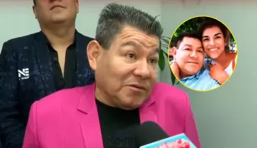 Dilbert Aguilar aclara que no está separado de Jhazmín Gutarra.