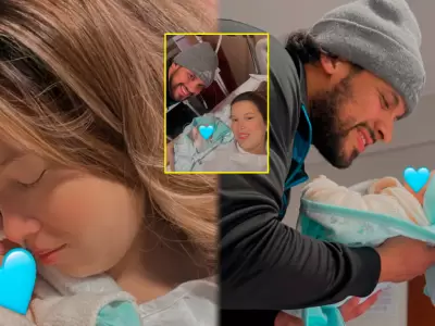 Greissy Ortega y Randol Pastor celebran el nacimiento de su primer hijo juntos.