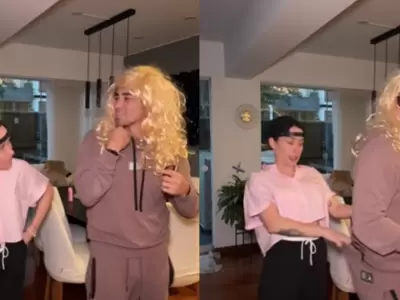 Rodrigo Cuba y Ale Venturo hacen de las suyas en TikTok