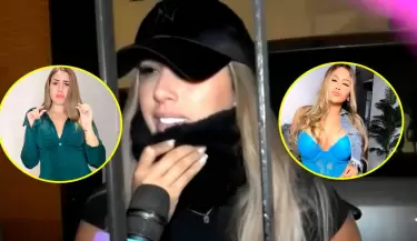 Yahaira reacciona luego de que Darinka Ramrez y Delany Lpez bailen su tema