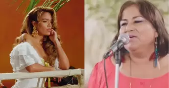 Yahaira reacciona luego de que Darinka Ramrez y Delany Lpez bailen su tema