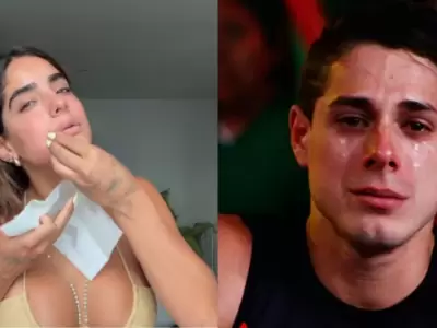 Isabella Ladera chotea a Hugo Garca