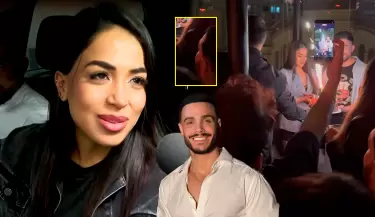Onelia Molina se mostr feliz en su cumpleaos, y Mario Irivarren habra estado presente.