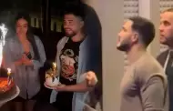 No poda faltar! Mario Irivarren estuvo presente en la fiesta de cumpleaos de Onelia Molina