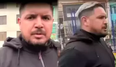 'Loco' Vargas pierde la paciencia con la prensa en evento deportivo.
