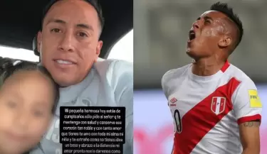 Christian Cueva enva saludo de cumpleaos a su hija