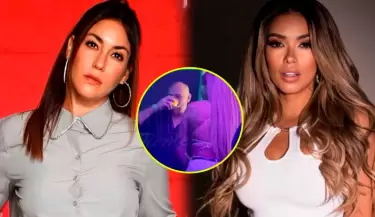 Shirley Arica y Jackson Mora, ex de Tilsa Lozano, fueron captados juntos en la discoteca.