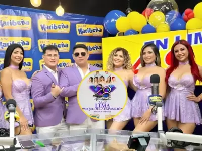 Papilln anuncia su 28 aniversario en el Parque de la Exposicin de Lima.