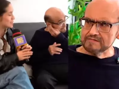 dgar Vivar vivi momento incmodo en entrevista con Macla Yamada.