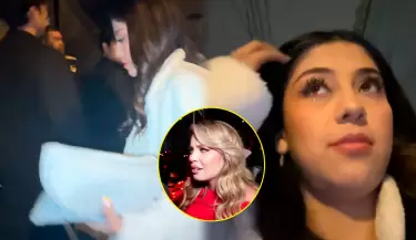 Zully fue impedida de ingresar al cumpleaos de Flavia Laos junto a sus amigas.