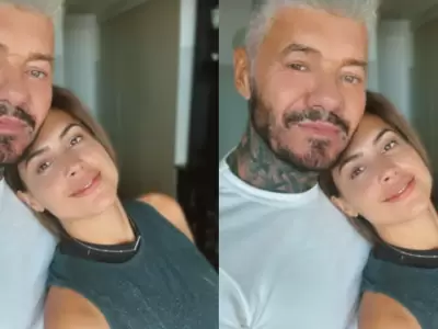 Marcelo Tinelli luce su amor por Milett Figueroa
