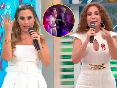 Ethel Pozo y Janet Barboza arremeten contra tocamiento indebido a Korina Rivadeneira.