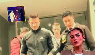 Bailarn de circo que toc a Korina Rivadeneira fue detenido.
