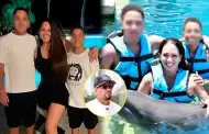 Melissa Klug aclara si Jefferson Farfn pag el viaje a Cancn con sus hijos: "El pap solo dio el permiso"