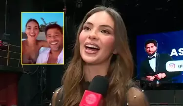 Natalie Vrtiz aclara rumores de embarazo tras viaje con Yaco Eskenazi.