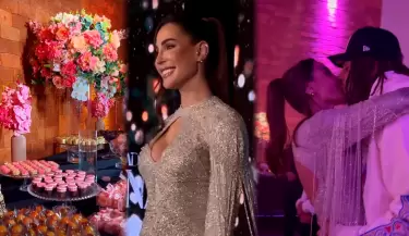 Ana Paula Consorte celebr su cumpleaos como una reina y habra costado miles.