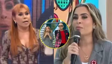 Magaly Medina critica a Ethel Pozo por pelea con Carlos Cacho.
