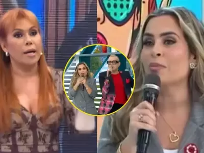 Magaly Medina critica a Ethel Pozo por pelea con Carlos Cacho.