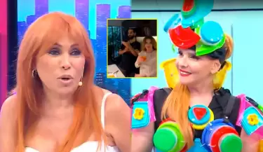 Magaly Medina no se guard nada y encar a Johanna San Miguel por Stefano Salvini.