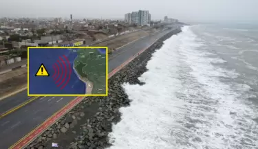 Alerta de tsunami en el Per