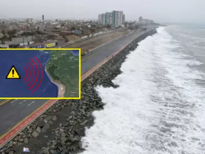 Alerta de tsunami en el Per