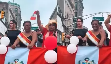 Doa Peta estuvo invitada a desfile en New Jersey.