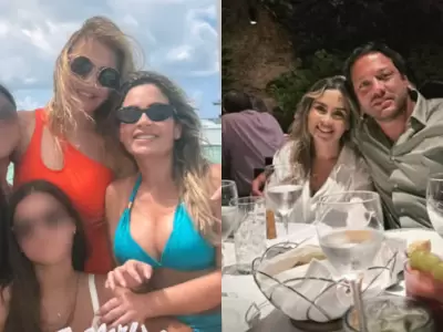 Ethel Pozo y Gisela Valcrcel tienen viaje familiar