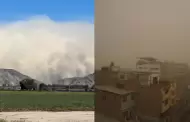 Alerta! Tormenta de arena cubre Ica, Paracas y Nasca, y genera pnico entre los ciudadanos