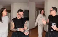Problemas en la relacin? Melissa Paredes aparece gritndole a Anthony en TikTok: "No es para tanto"
