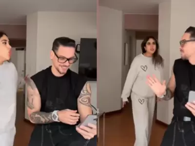 Melissa Paredes le grita a Anthony Aranda