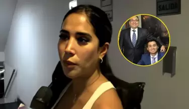 Melissa Paredes se pronuncia sobre el caso de su ex suegro.