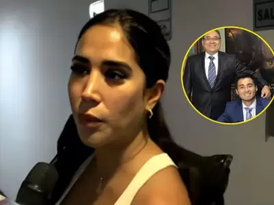 Melissa Paredes se pronuncia sobre el caso de su ex suegro.