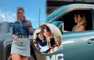 Ducelia Echevarra sufre accidente con su hija a bordo: "Un conductor impact nuestra camioneta"