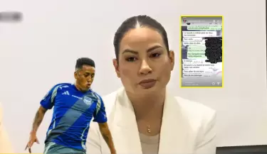 Pamela Lpez filtra chat con Christian Cueva