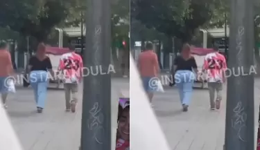 Josimar fue captado con otra mujer que no es Mara Fe