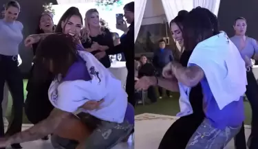 Ana Paula y Paolo Guerrero derrocharon complicidad al bailar al ritmo de la salsa.