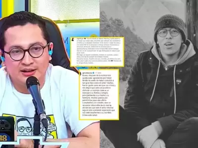 Felleci Christian Amau Cusicuna conocido como 'Machaq' y sus amigos dedicaron emotivas palabras.