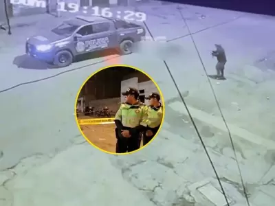 Polica fallece y otro queda herido tras enfrentamiento en La Victoria.