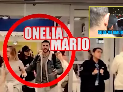 Mario Irivarren y Onelia Molina regresan de viaje y desatan rumores de reconciliacin.